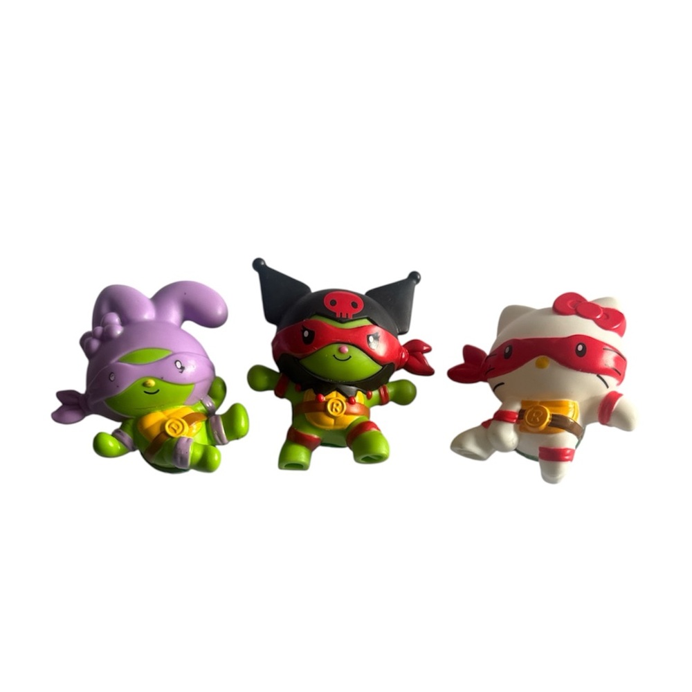 5 FOR $30 MC’DONALD’S 2025 TMNT x Hello Kitty and Friends Toy